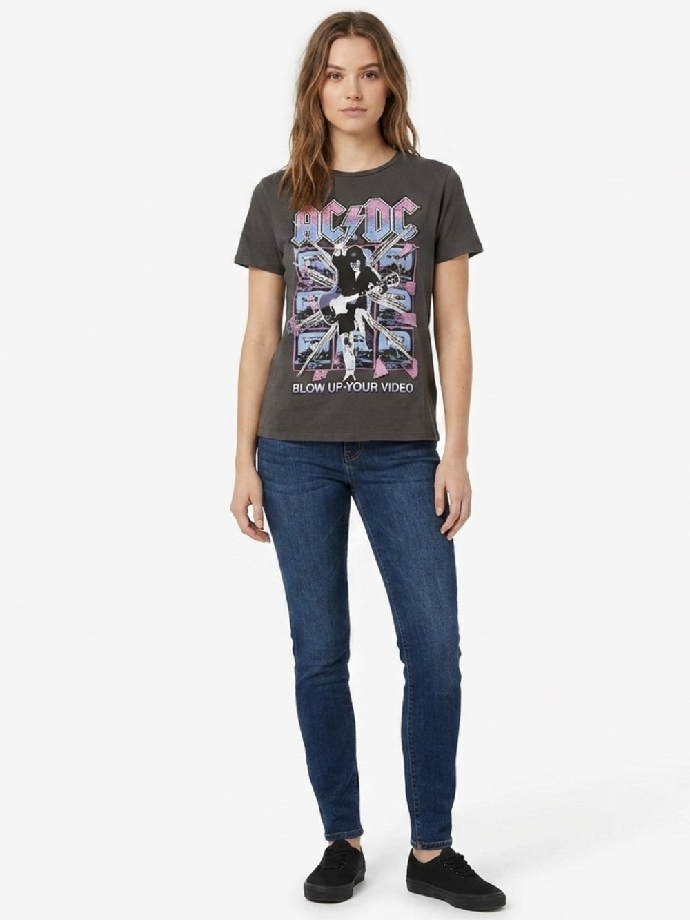 AC/DC Blow Up Your Video Concert Band Tee Shirt